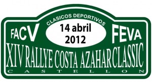 Rallye Costa Azahar 2012.