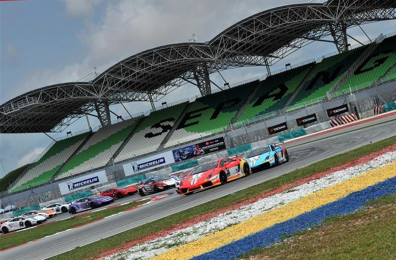 LAMBORGHINI BLANCPAIN SUPER TROFEO ASIA SERIES INAUGURAL RACE IN