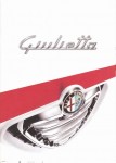 Catálogo Alfa Romeo Giulietta (2010)