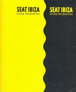 Catálogo de accesorios para el Seat Ibiza de tercera generación.