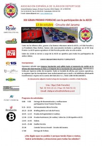 XXI GRAN PREMIO PORSCHE, 13-X-2012, CIRCUITO DEL JARAMA.