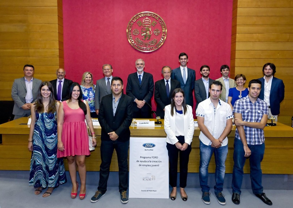 FORD APORTA 9.000 EUROS A CADA UNA DE LAS EMPRESAS EN CONCEPTO DE AYUDA PARA GASTOS DE CONTRATACIÓN Y SUELDOS.