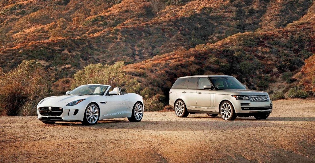 Jaguar F-TYPE & Range Rover.