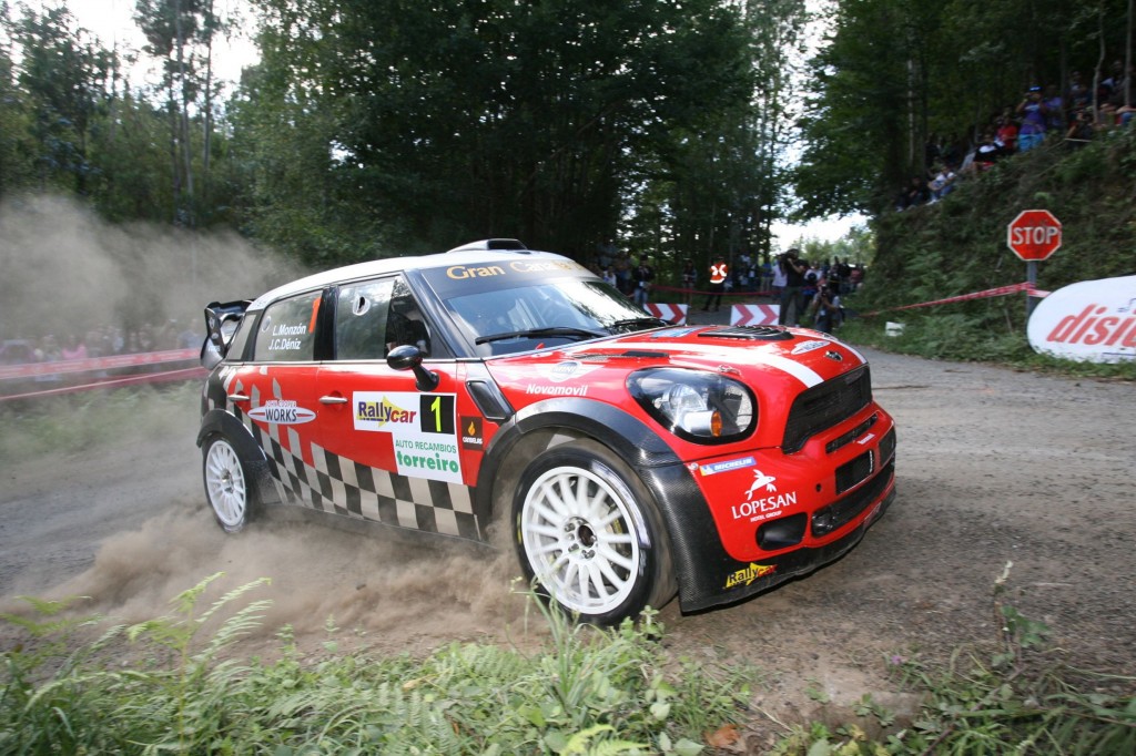 VICTORIA DEL MINI DE MONZÓN Y DÉNIZ EN EL RALLY DE FERROL.