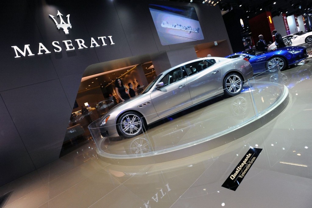 Maserati en el el Salón de Frankfurt.