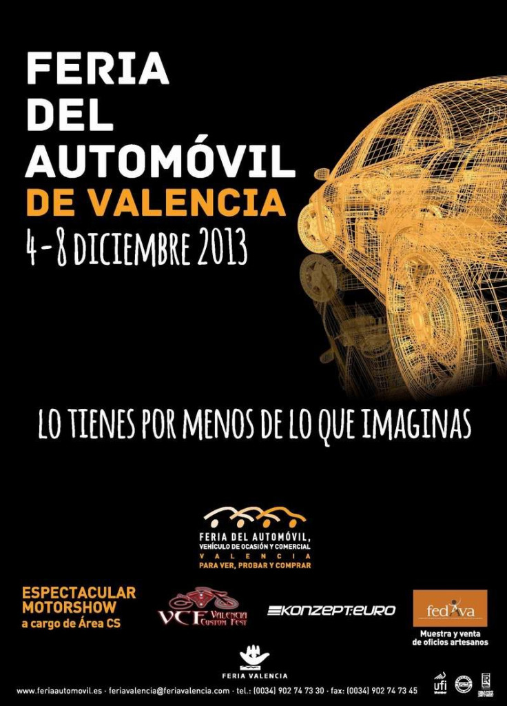 Feria del Automóvil, Vehículo de Ocasión y Comercial de Valencia 2013