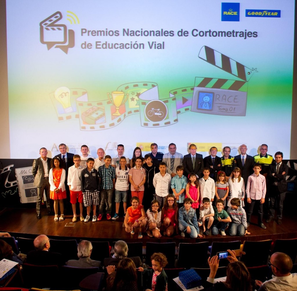 El Real Automóvil Club de España (RACE) y Goodyear lanzan la 2ª edición de los Premios Nacionales de Cortometrajes de Educación Vial, 