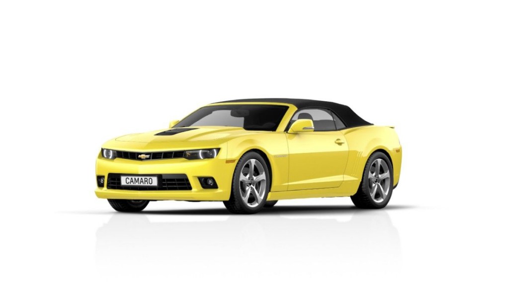 Chevrolet Camaro Convertible.