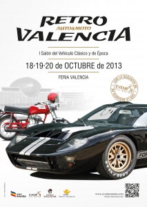 CÉSAR GRACIA COLABORA ACTIVAMENTE CON RETRO AUTO&MOTO VALENCIA, I SALÓN DEL VEHÍCULO CLÁSICO Y DE ÈPOCA QUE TENDRÁ LUGAR DEL 18 AL 20 DE OCTUBRE EN FERIA VALENCIA.