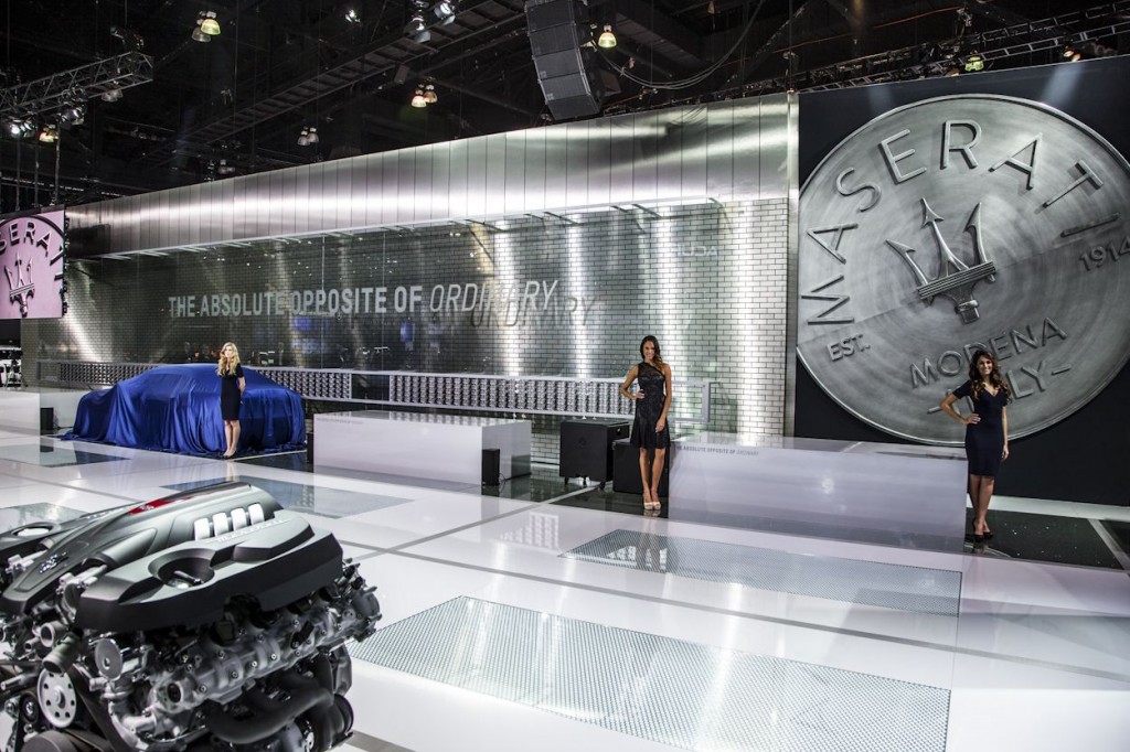 Maserati en el Salón del Automóvil de Los Ángeles.