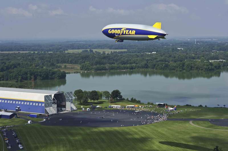 VUELO DEL BLIMP WINGFOOT ONE DE GOODYEAR