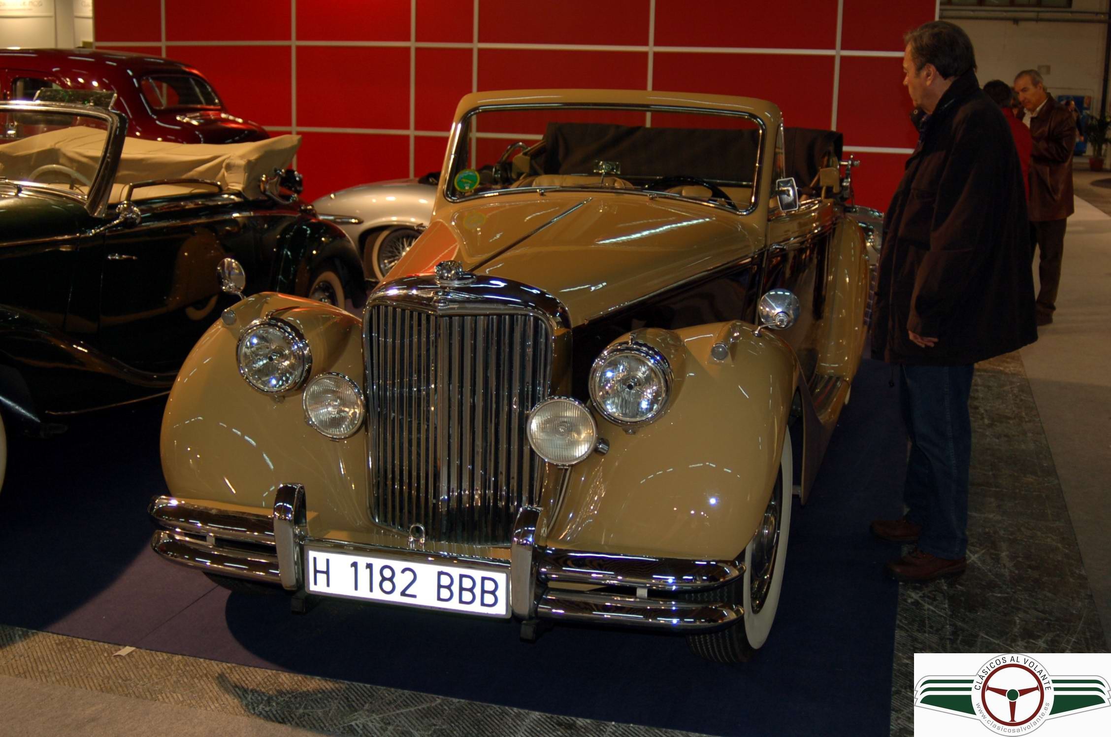 JAGUAR MK V CON CARROCERÍA DROP HEAD COUPÉ (DHC)