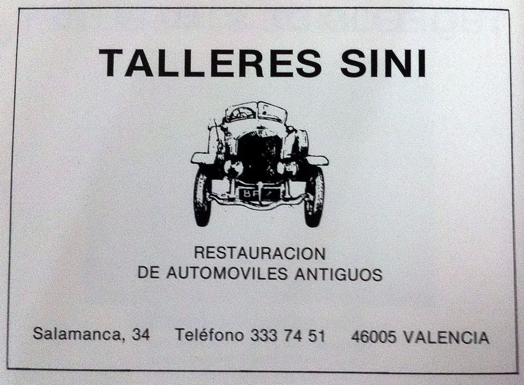 TALLERES SINI