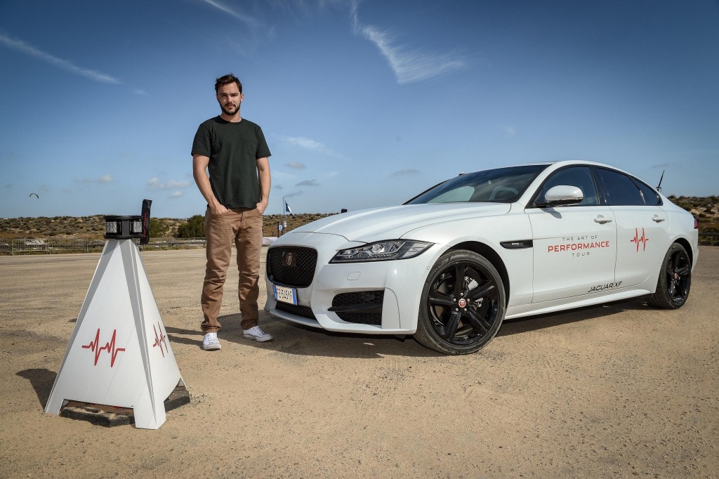 Jaguar - The Art of Performance Tour - Nicholas Houlte Activity - Sardinia