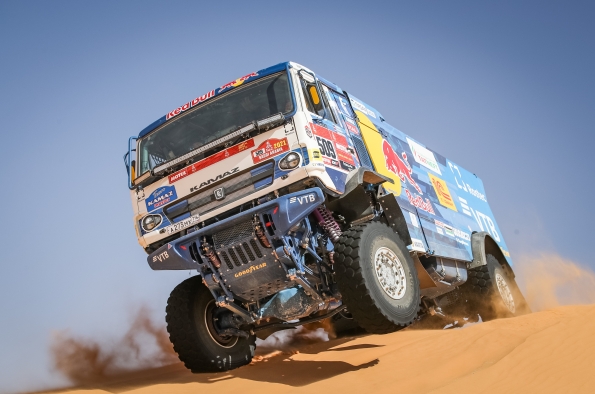 El KAMAZ Master vuelve a ser aliado de Goodyear en el Dakar