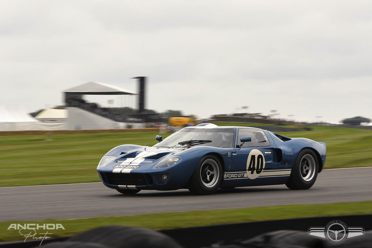 Siempre impresionantes los Ford GT40