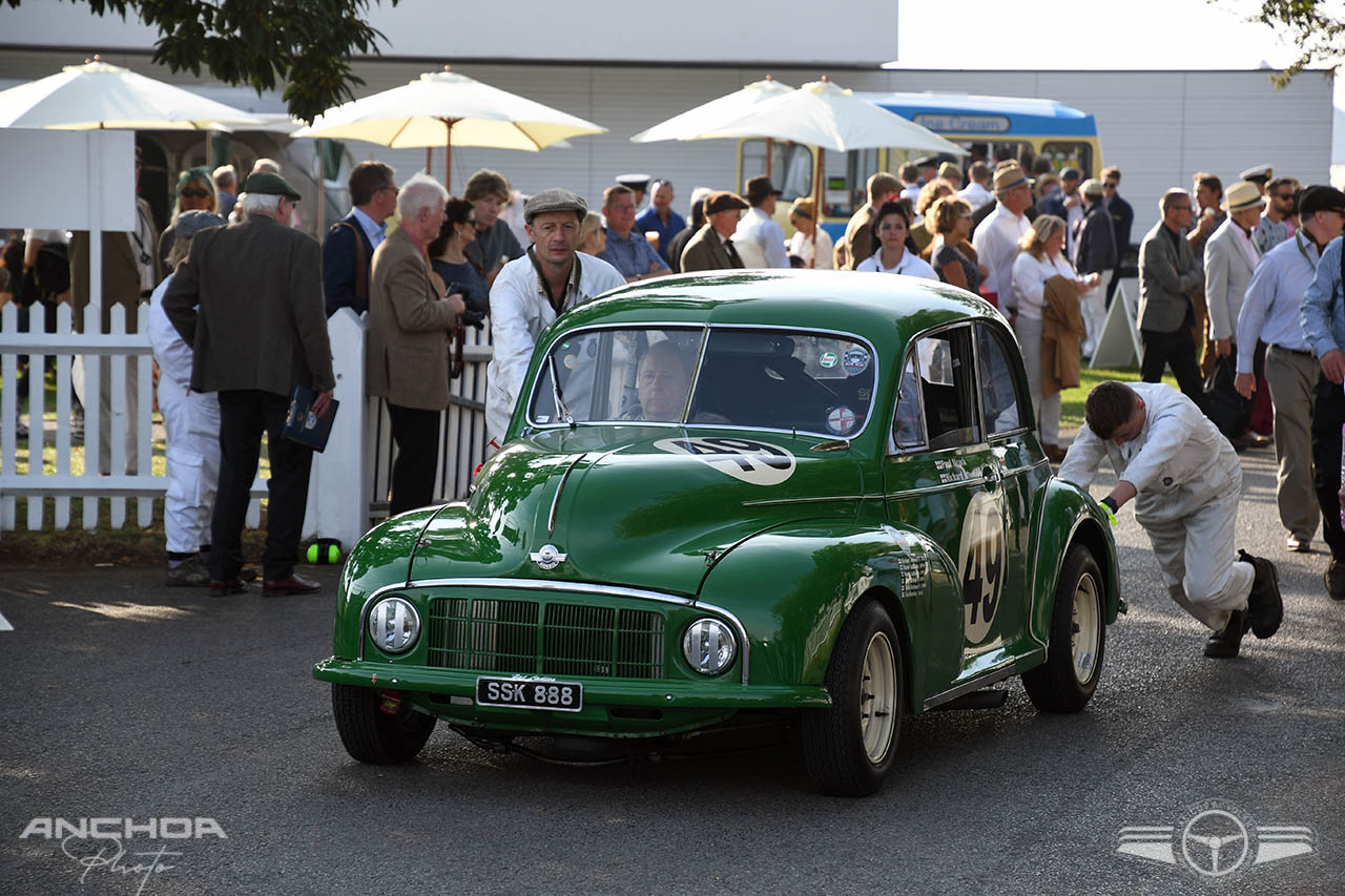 Cualquier cacharro sirve para competir, Morris Minor de 1949