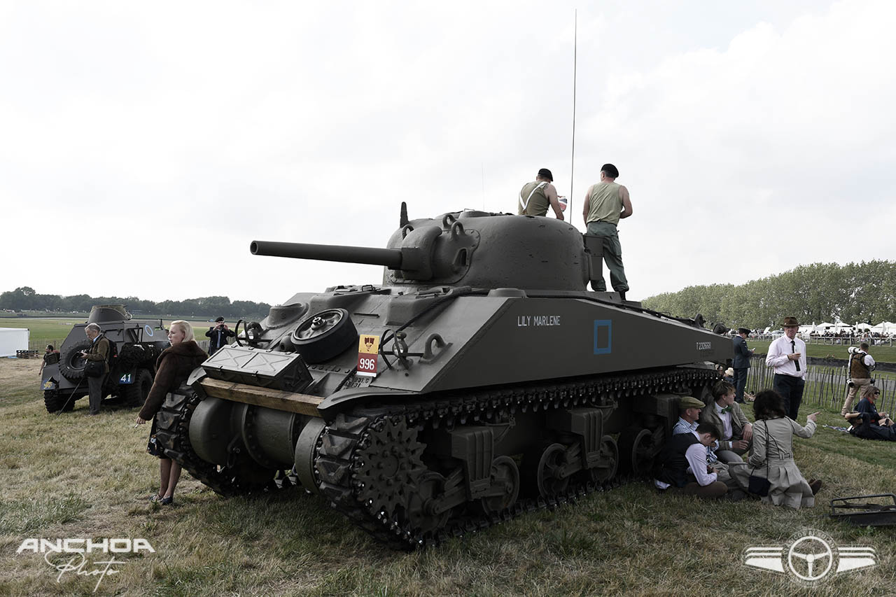 Tanque Sherman de la 2º GM