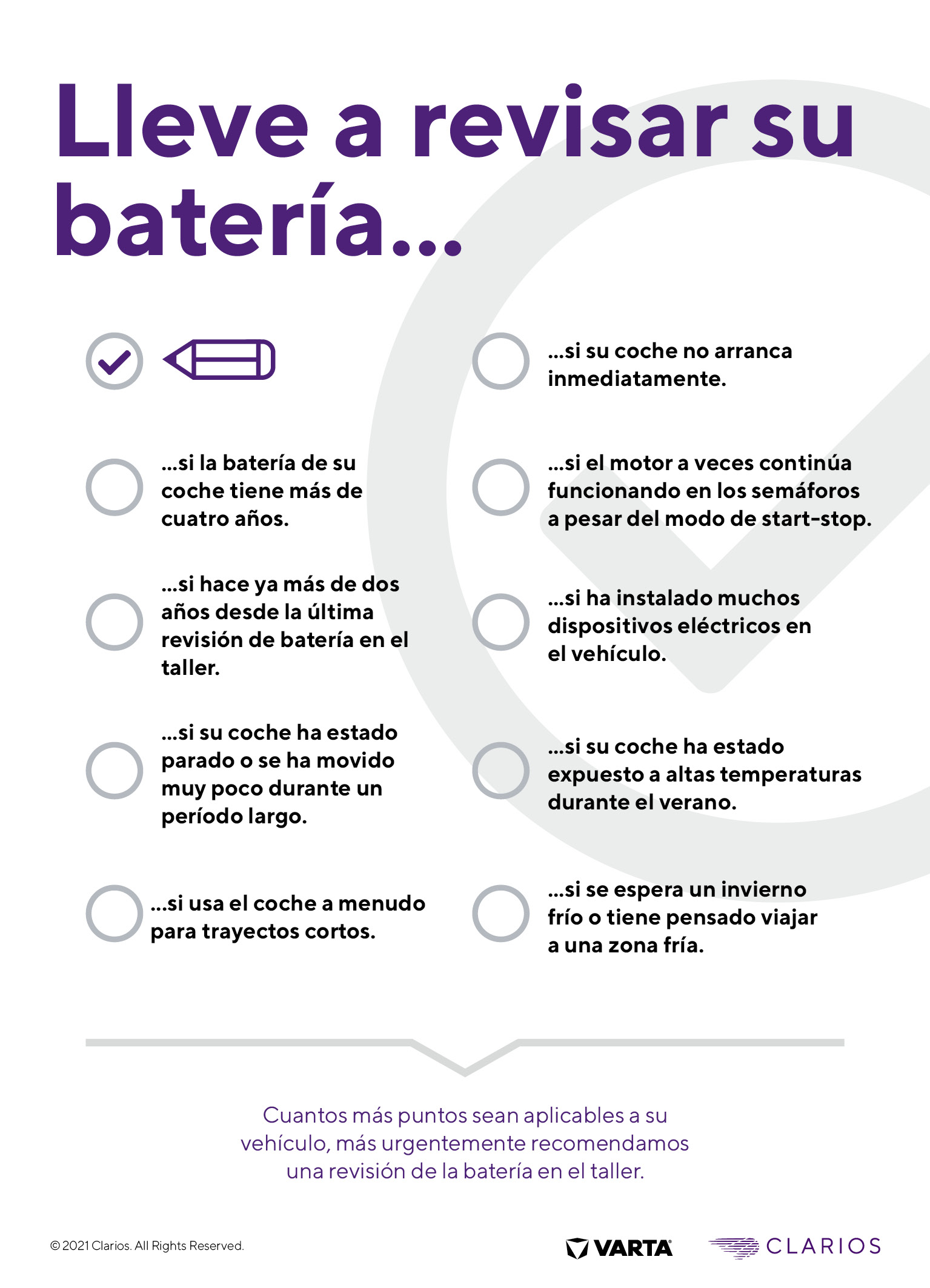 ¿CUANDO HAY QUE LLEVAR A REVISAR LA BATERÍA?