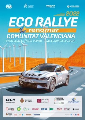 CARTEL OFICIAL DEL IX ECO RALLYE RENOMAR DE LA COMUNITAT VALENCIANA