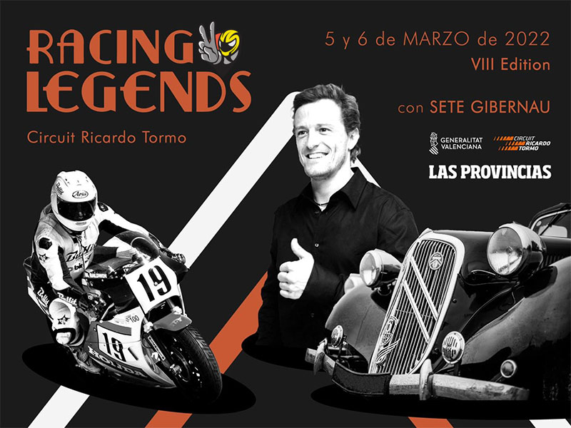 RACING LEGENDS SE CELEBRARÁ LOS DÍAS 5 Y 6 DE MARZO