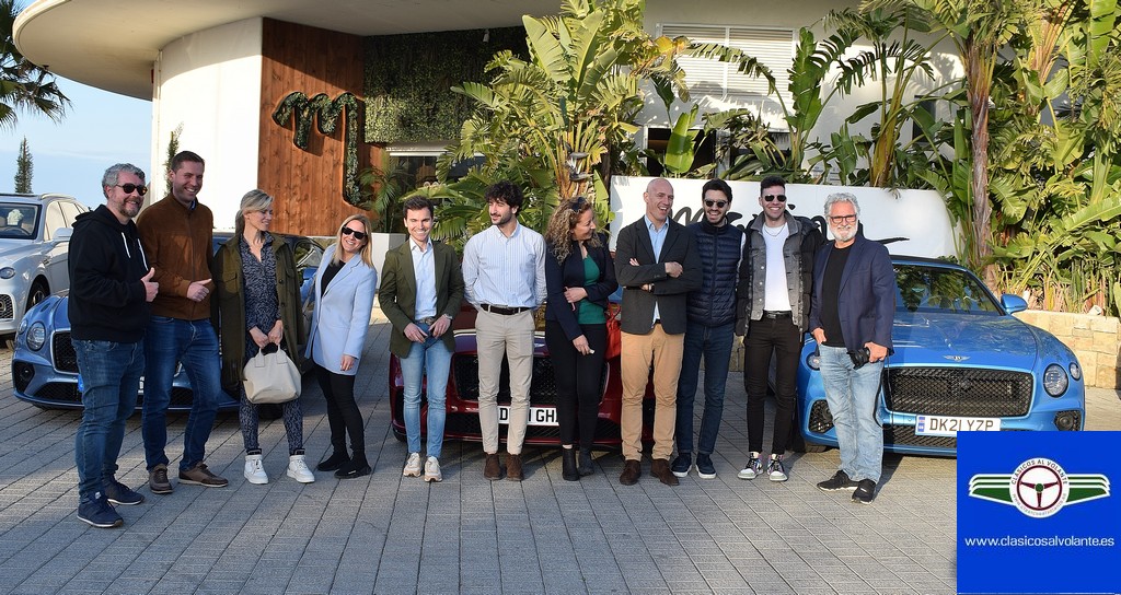 STAFF DE BENTLEY Y AMIGOS DE LA MARCA QUE PARTICIPARON EN LA PRESENTACIÓN DE BENTLEY VALENCIA