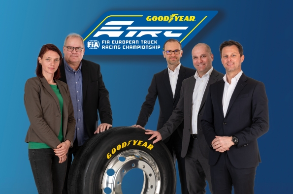 GOODYEAR REFUERZA SU COMPROMISO CON EL CAMPEONATO EUROPEO DE CARRERAS DE CAMIONES DE LA FIA