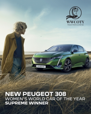 EL PEUGEOT 308 GANA EL “WOMEN’S WORLD CAR OF THE YEAR” (WWCOTY) 2022