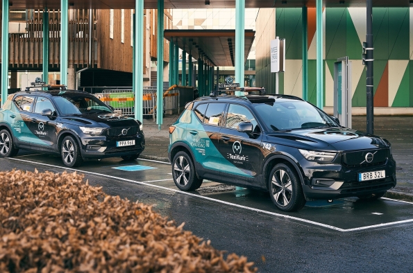 CABONLINE UTILIZARÁ UNA PEQUEÑA FLOTA DE VEHÍCULOS VOLVO XC40 RECHARGE