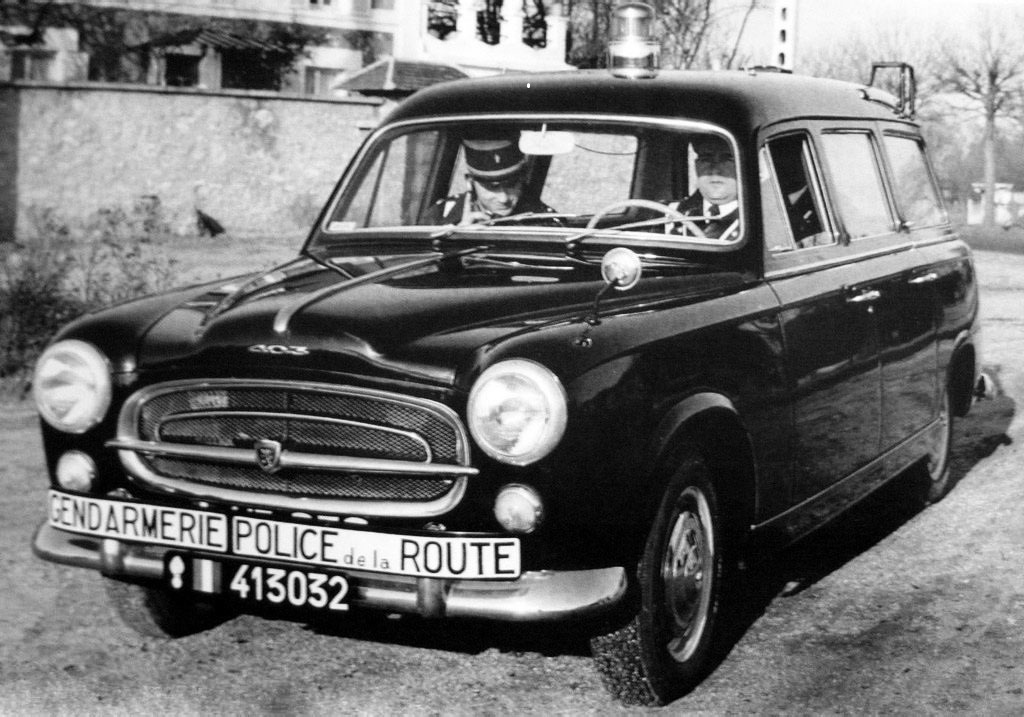 Peugeot 403 B5 Commerciale Gendarmerie (1960)