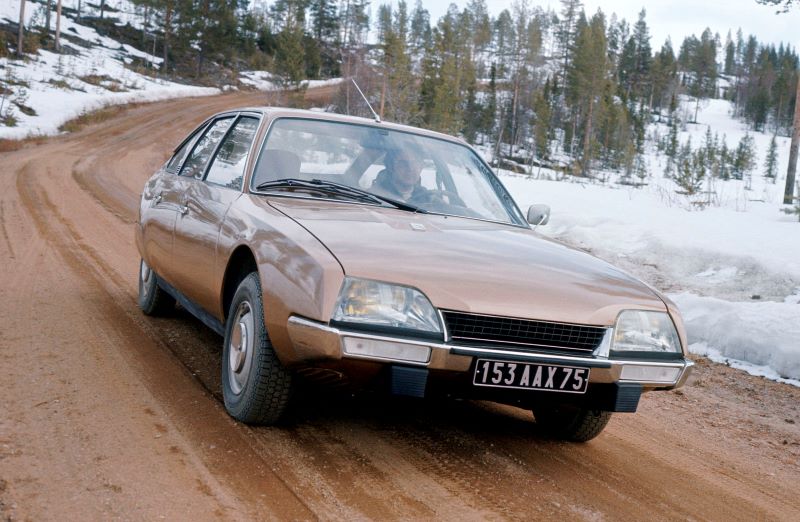 CITROËN CX 1974 PARTICIPANTE EN LA PRESENTACIÓN EN LAPONIA