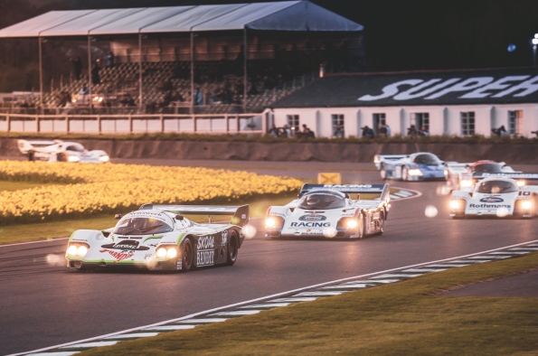 DURANTE LA REUNIÓN DE SOCIOS DE GOODWOOD SE HAN REUNIDO 21 EJEMPLARES DE PORSCHE 956 Y 962