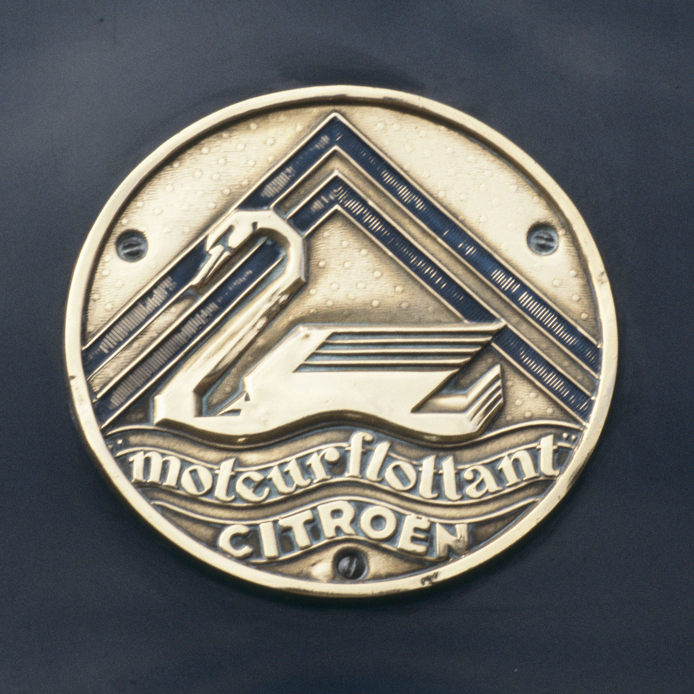 Emblema del motor flotante de Citroën