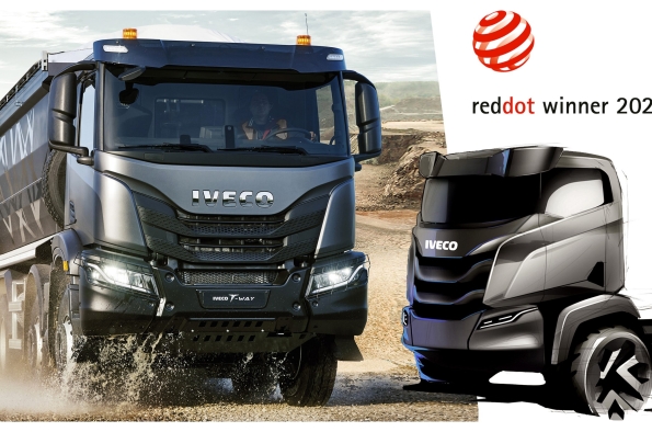 El IVECO T-WAY ganado el premio Red Dot en la categoría de Diseño de Producto