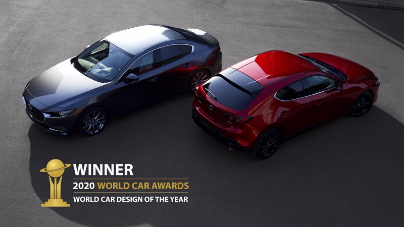 EL MAZDA 3 LOGRÓ EL PREMIO WORLD CAR DESIGN OF THE YEAR EN EL AÑO 2020