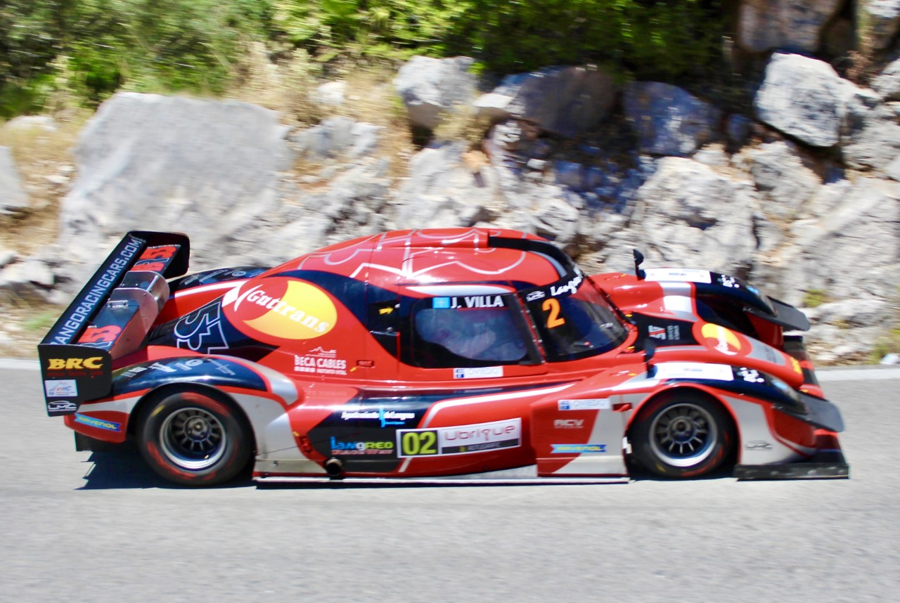 J. VILLA EN UNA EDICIÓN PASADA DE LA “SUBIDA A LES REVOLTES D’IBI, TROFEO VILLA DEL JUGUETE"