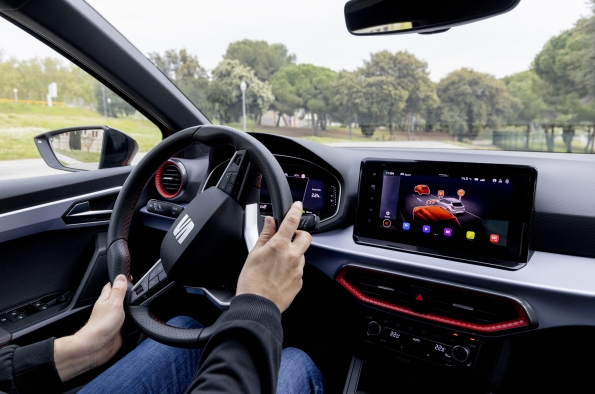 EN EL ÚLTIMO IBIZA DESTACA UNA PANTALLA FLOTANTE Y UN DIGITAL COCKPIT