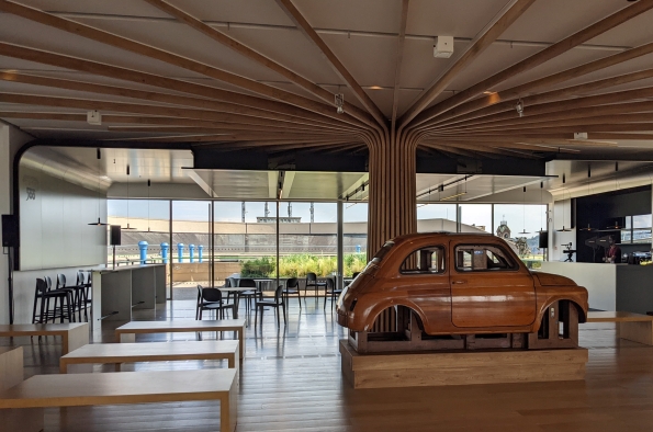 EL NUEVO “FIATCAFÉ500” SE HA INAUGURADO DENTRO DE LA CASA 500