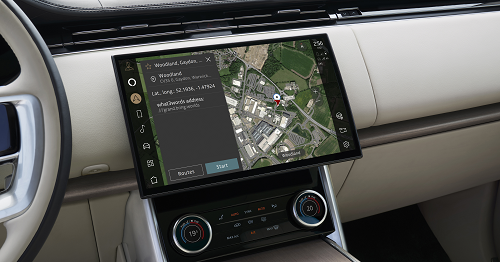  JAGUAR LAND ROVER OFRECE LA PRESTACIÓN WHAT3WORDS