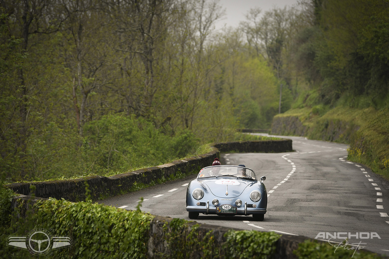 Este Porsche 356 Speedster participaba en regularidad