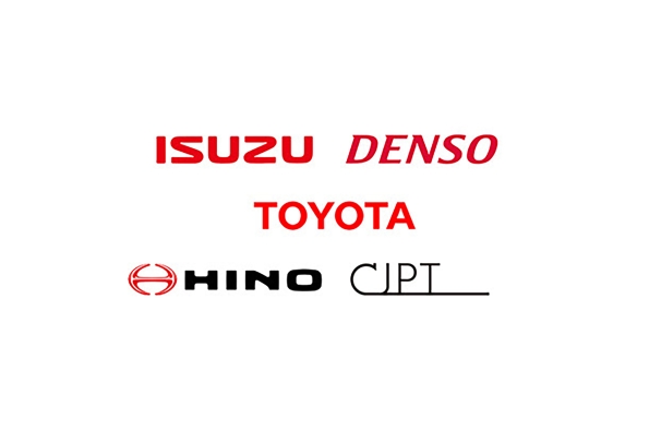 TOYOTA, ISUZU, DENSO, HINO Y CJPT 