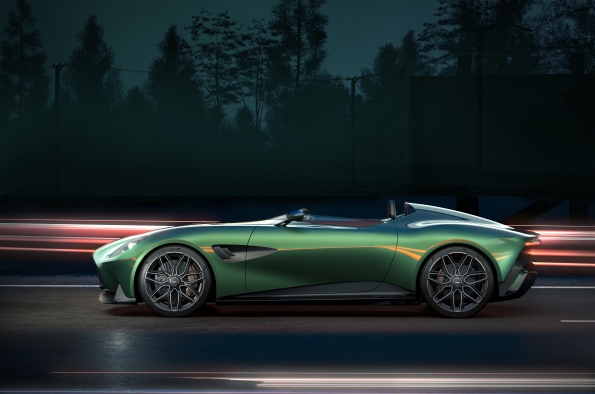 THE DBR22 DESIGN CONCEPT ALSO SHOWCASES AN ENTIRELY BESPOKE PAINT COLOUR