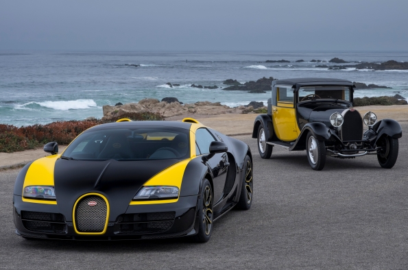 The history of black and yellow stretches right back to the home of Bugatti in Molsheim,