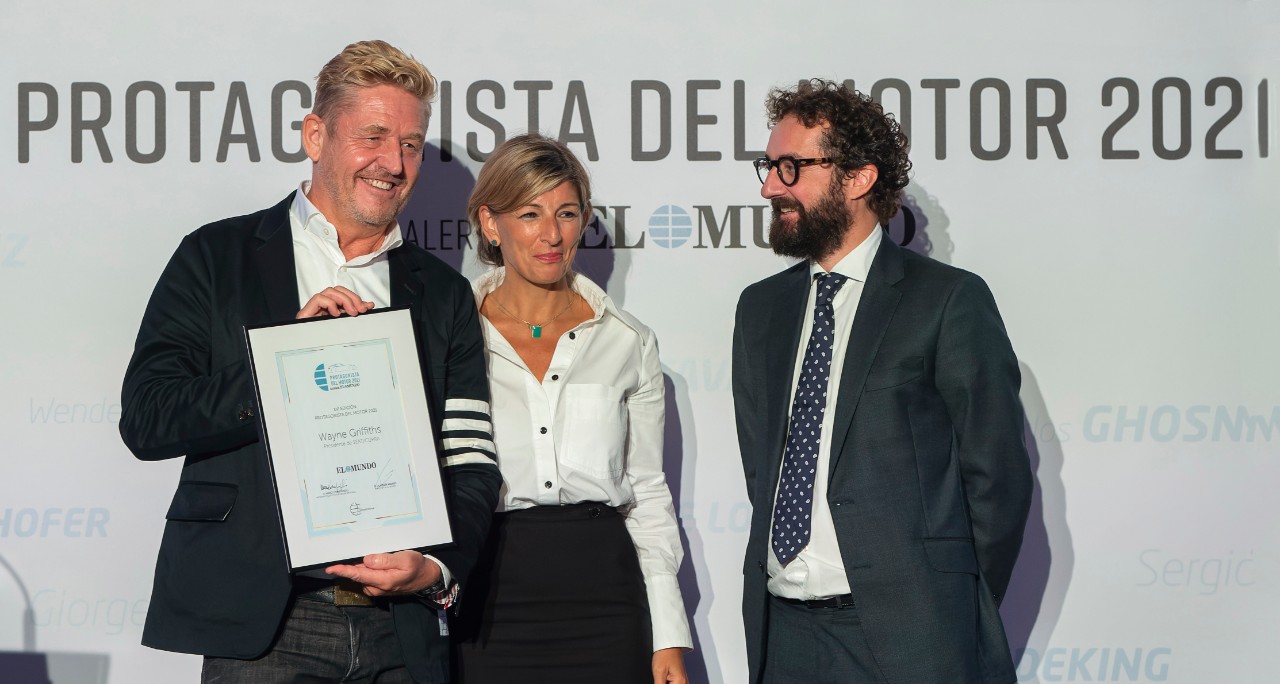 WAYNE GRIFFITHS, PRESIDENTE DE SEAT/CUPRA HA RECIBIDO EL PREMIO “PROTAGONISTA DEL MOTOR 2021” OTORGADO POR EL DIARIO EL MUNDO. 