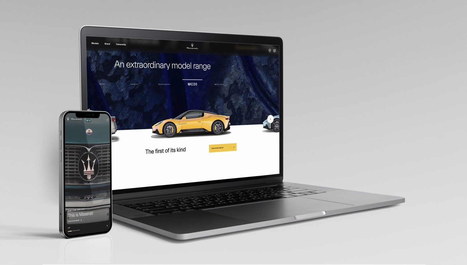 MASERATI WEBSITE