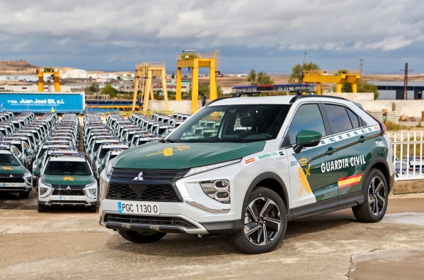 LA GUARDIA CIVIL INCORPORA A SU FLOTA EL MITSUBISHI ECLIPSE CROSS PHEV