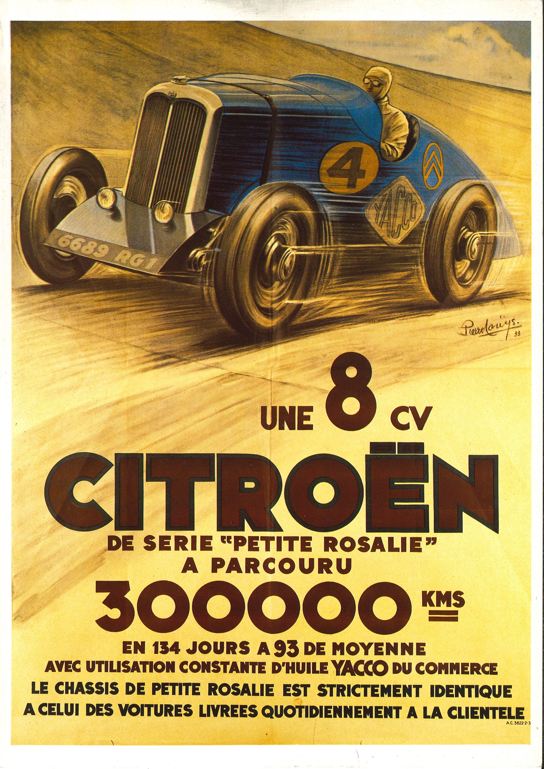 PUBLICIDAD DEL CITROËN ROSALIE