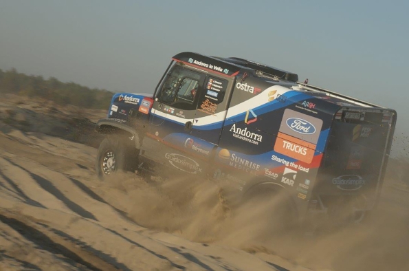 Albert Llovera presenta su proyecto para el Dakar 2023