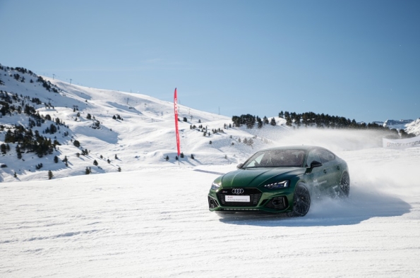 Winter Audi driving experience 