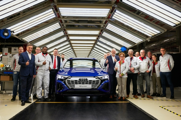 ARRANCA LA PRODUCCIÓN DEL AUDI Q8 E-TRON EN BRUSELAS